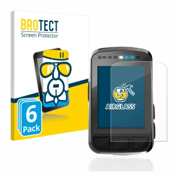 Parte frontale di una confezione del prodotto con il logo del marchio BROTECT. Accanto è raffigurato il dispositivo Wahoo Elem