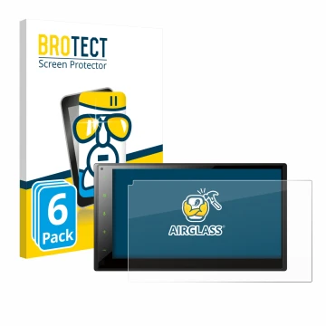Parte frontale di una confezione del prodotto con il logo del marchio BROTECT. Accanto è raffigurato il dispositivo Pioneer SP