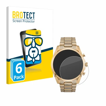 Parte frontale di una confezione del prodotto con il logo del marchio BROTECT. Accanto è raffigurato il dispositivo Michael Ko