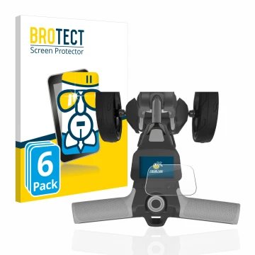 Parte frontale di una confezione del prodotto con il logo del marchio BROTECT. Accanto è raffigurato il dispositivo PowaKaddy 
