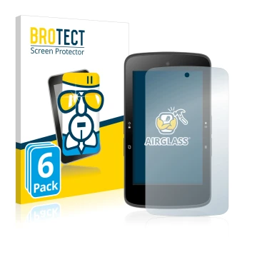 Parte frontale di una confezione del prodotto con il logo del marchio BROTECT. Accanto è raffigurato il dispositivo Bryton Rid