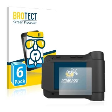 Parte frontale di una confezione del prodotto con il logo del marchio BROTECT. Accanto è raffigurato il dispositivo Swissphone