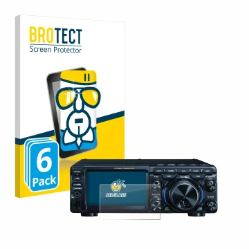 Parte frontale di una confezione del prodotto con il logo del marchio BROTECT. Accanto è raffigurato il dispositivo Yaesu FT-7