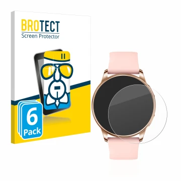 Parte frontale di una confezione del prodotto con il logo del marchio BROTECT. Accanto è raffigurato il dispositivo Levowatch 