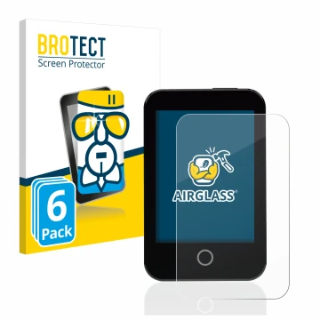 Parte frontale di una confezione del prodotto con il logo del marchio BROTECT. Accanto è raffigurato il dispositivo Medtrum To