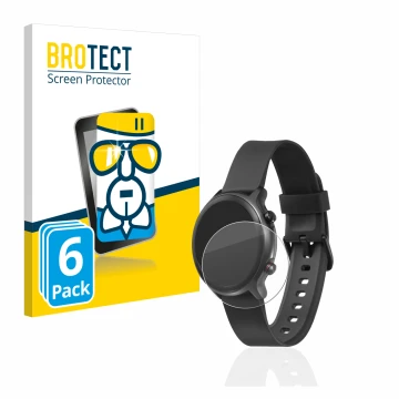 Parte frontale di una confezione del prodotto con il logo del marchio BROTECT. Accanto è raffigurato il dispositivo Doro Watch