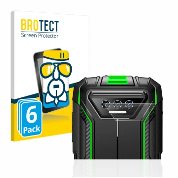 Parte frontale di una confezione del prodotto con il logo del marchio BROTECT. Accanto è raffigurato il dispositivo Doogee S41