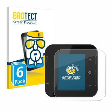 Parte frontale di una confezione del prodotto con il logo del marchio BROTECT. Accanto è raffigurato il dispositivo ISDT Air8 