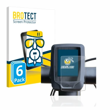 Parte frontale di una confezione del prodotto con il logo del marchio BROTECT. Accanto è raffigurato il dispositivo Specialize