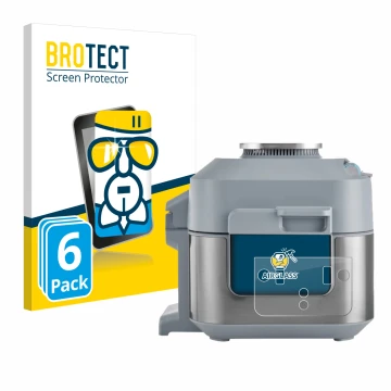 Parte frontale di una confezione del prodotto con il logo del marchio BROTECT. Accanto è raffigurato il dispositivo Ninja Spee