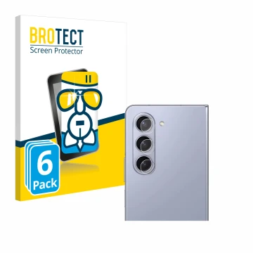 Parte frontale di una confezione del prodotto con il logo del marchio BROTECT. Accanto è raffigurato il dispositivo Samsung Ga