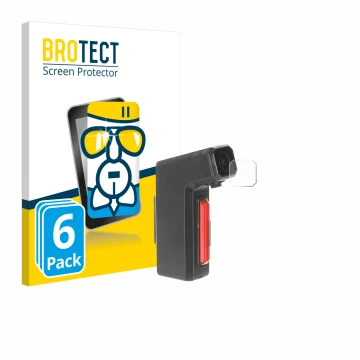 Parte frontale di una confezione del prodotto con il logo del marchio BROTECT. Accanto è raffigurato il dispositivo Tooo Cycli