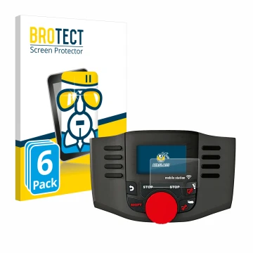 Parte frontale di una confezione del prodotto con il logo del marchio BROTECT. Accanto è raffigurato il dispositivo Märklin Mo