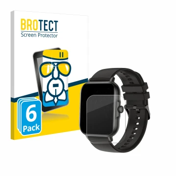 Parte frontale di una confezione del prodotto con il logo del marchio BROTECT. Accanto è raffigurato il dispositivo AcclaFit K