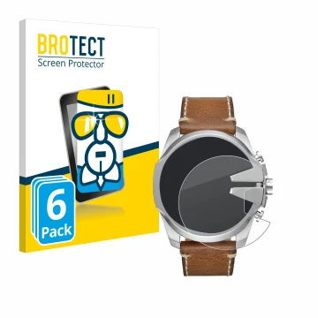 Parte frontale di una confezione del prodotto con il logo del marchio BROTECT. Accanto è raffigurato il dispositivo Diesel Meg