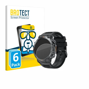 Parte frontale di una confezione del prodotto con il logo del marchio BROTECT. Accanto è raffigurato il dispositivo GaWear K56