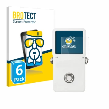 Parte frontale di una confezione del prodotto con il logo del marchio BROTECT. Accanto è raffigurato il dispositivo TC Electro