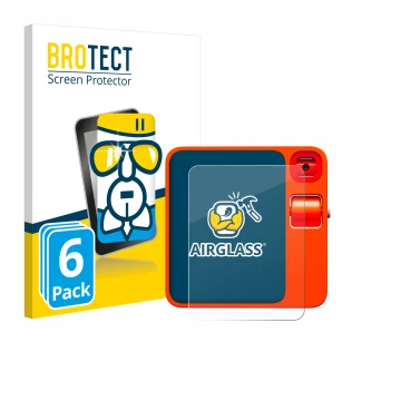 Parte frontale di una confezione del prodotto con il logo del marchio BROTECT. Accanto è raffigurato il dispositivo rabbit r1 