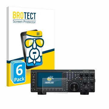 Parte frontale di una confezione del prodotto con il logo del marchio BROTECT. Accanto è raffigurato il dispositivo Kenwood TS