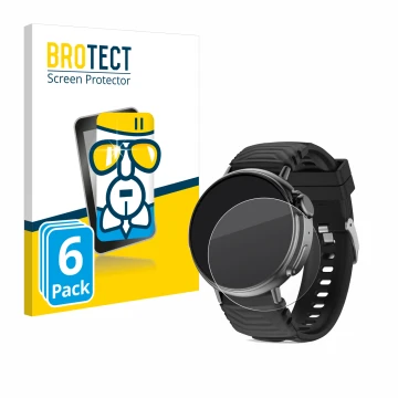 Parte frontale di una confezione del prodotto con il logo del marchio BROTECT. Accanto è raffigurato il dispositivo AMZSA GT88