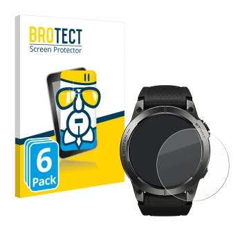 Parte frontale di una confezione del prodotto con il logo del marchio BROTECT. Accanto è raffigurato il dispositivo Zeblaze St
