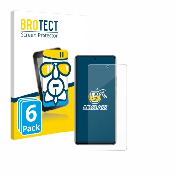 Parte frontale di una confezione del prodotto con il logo del marchio BROTECT. Accanto è raffigurato il dispositivo Xiaomi 11T