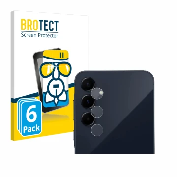 Parte frontale di una confezione del prodotto con il logo del marchio BROTECT. Accanto è raffigurato il dispositivo Samsung Ga