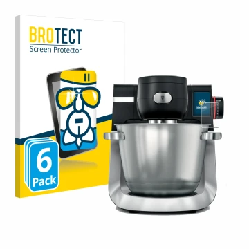 Parte frontale di una confezione del prodotto con il logo del marchio BROTECT. Accanto è raffigurato il dispositivo Bosch MUM 