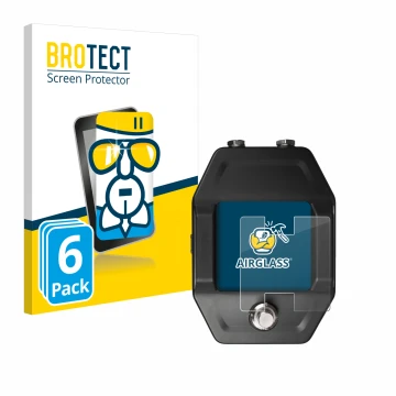 Parte frontale di una confezione del prodotto con il logo del marchio BROTECT. Accanto è raffigurato il dispositivo Shure GLXD