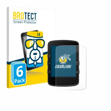 Parte frontale di una confezione del prodotto con il logo del marchio BROTECT. Accanto è raffigurato il dispositivo Bryton Rid