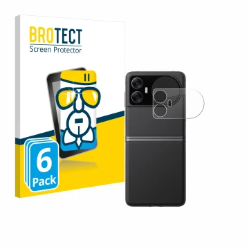 Parte frontale di una confezione del prodotto con il logo del marchio BROTECT. Accanto è raffigurato il dispositivo Blackview 