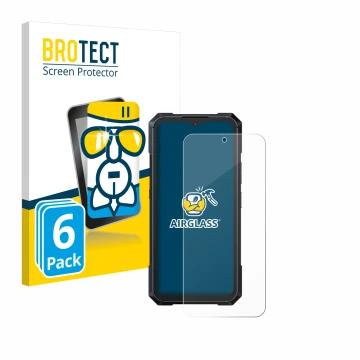 Parte frontale di una confezione del prodotto con il logo del marchio BROTECT. Accanto è raffigurato il dispositivo Cubot King