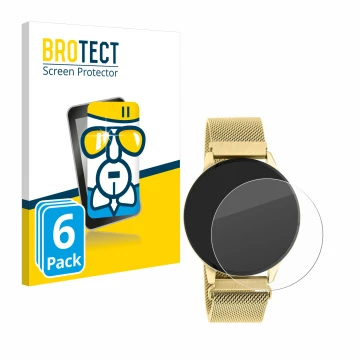 Parte frontale di una confezione del prodotto con il logo del marchio BROTECT. Accanto è raffigurato il dispositivo Oozoo Q001