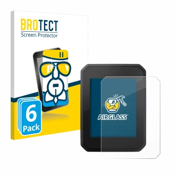 Parte frontale di una confezione del prodotto con il logo del marchio BROTECT. Accanto è raffigurato il dispositivo FIT Displa