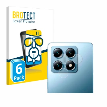 Parte frontale di una confezione del prodotto con il logo del marchio BROTECT. Accanto è raffigurato il dispositivo Xiaomi 14T