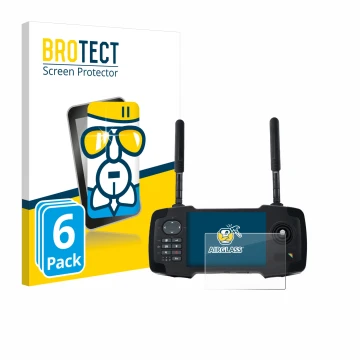 Parte frontale di una confezione del prodotto con il logo del marchio BROTECT. Accanto è raffigurato il dispositivo Toslon XR5