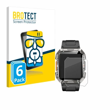 Parte frontale di una confezione del prodotto con il logo del marchio BROTECT. Accanto è raffigurato il dispositivo Baolubao W