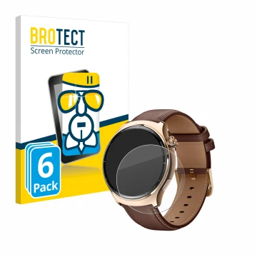 Parte frontale di una confezione del prodotto con il logo del marchio BROTECT. Accanto è raffigurato il dispositivo Xiaomi Mib