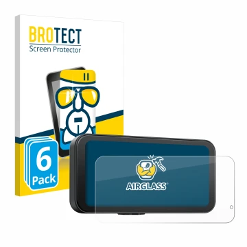 Parte frontale di una confezione del prodotto con il logo del marchio BROTECT. Accanto è raffigurato il dispositivo Volam RC15