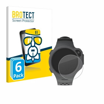 Parte frontale di una confezione del prodotto con il logo del marchio BROTECT. Accanto è raffigurato il dispositivo myFirst Fo