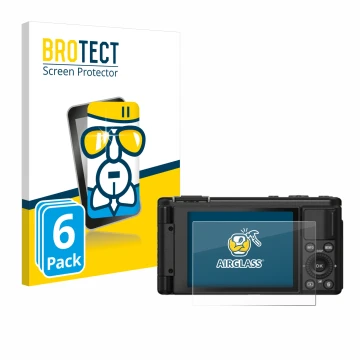 Parte frontale di una confezione del prodotto con il logo del marchio BROTECT. Accanto è raffigurato il dispositivo Yashica Ci