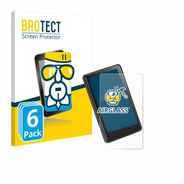 Parte frontale di una confezione del prodotto con il logo del marchio BROTECT. Accanto è raffigurato il dispositivo Bafang C02