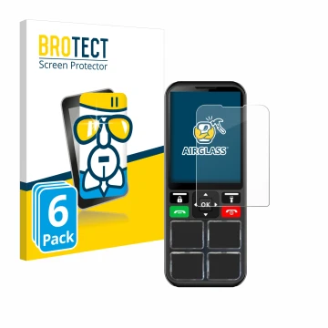 Parte frontale di una confezione del prodotto con il logo del marchio BROTECT. Accanto è raffigurato il dispositivo Geemarc CL