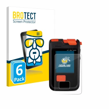 Parte frontale di una confezione del prodotto con il logo del marchio BROTECT. Accanto è raffigurato il dispositivo Mammut Bar