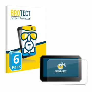 Parte frontale di una confezione del prodotto con il logo del marchio BROTECT. Accanto è raffigurato il dispositivo Elegoo Cen