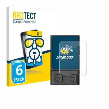 Parte frontale di una confezione del prodotto con il logo del marchio BROTECT. Accanto è raffigurato il dispositivo Hoverair B