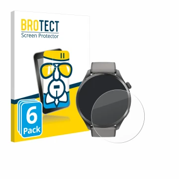 Parte frontale di una confezione del prodotto con il logo del marchio BROTECT. Accanto è raffigurato il dispositivo Hama Smart