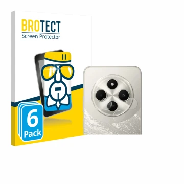 Parte frontale di una confezione del prodotto con il logo del marchio BROTECT. Accanto è raffigurato il dispositivo Xiaomi Poc