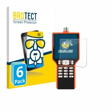 Parte frontale di una confezione del prodotto con il logo del marchio BROTECT. Accanto è raffigurato il dispositivo RigExpert 