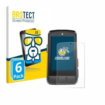 Parte frontale di una confezione del prodotto con il logo del marchio BROTECT. Accanto è raffigurato il dispositivo Wahoo Elem